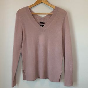 Halogen 100% Cashmere V-Neck Sweater